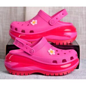 Size: 10 Women/8 Men | Crocs Mega Crush Clog Unisex NWT | Color: Juice | 9826367